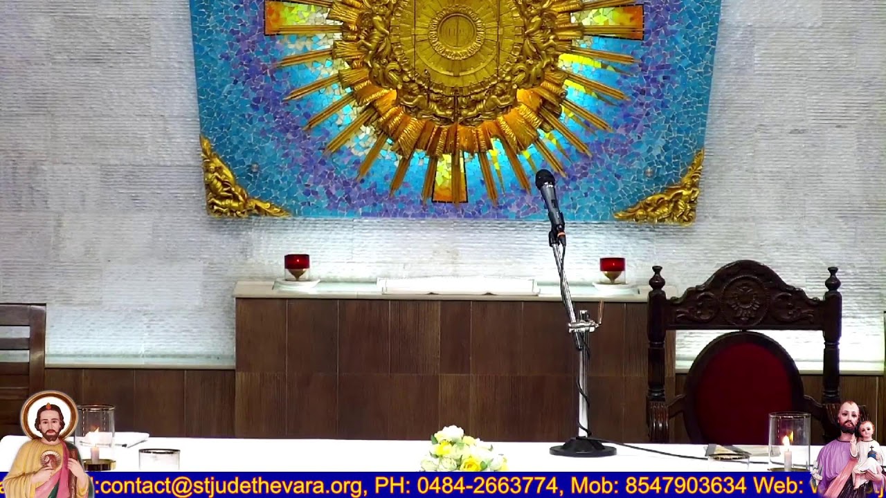 29-01-2026 THURSDAY  05.30 PM Holy Mass & Novena St Joseph & St JUDE Church Thevara