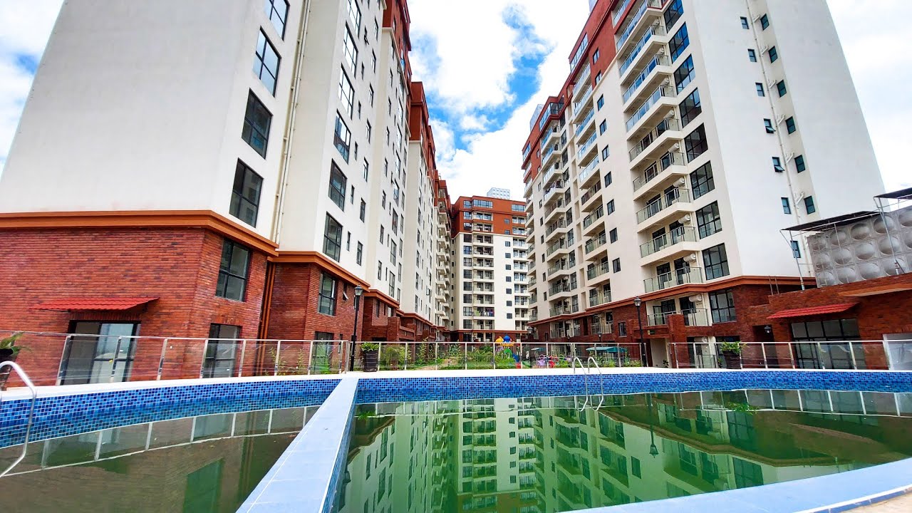 Inside a 3 Bedrooms Modern Apartment | With an Elevated Garden/Swimming Pool | Nairobi National Park