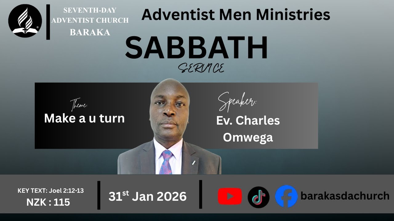 AMM SABBATH || MAKE A U TURN || Ev. Charles Omwega