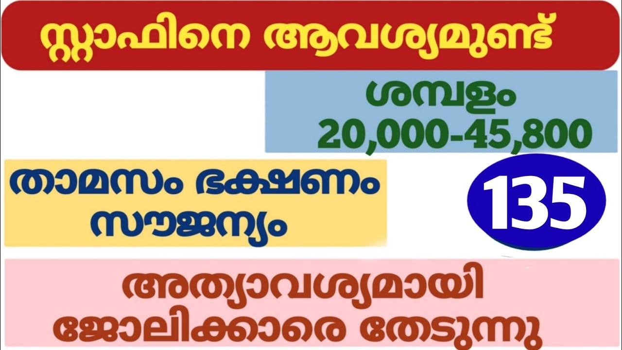 (135) നിരവധി ജോലികൾ | kerala job vacancy today | job vacancy 2025 malayalam | job vacancy 2025 today