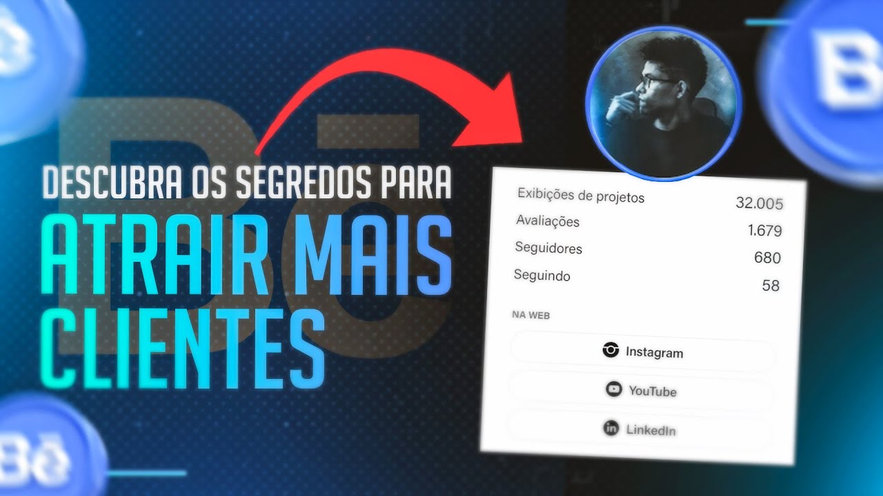 Segredos Revelados: Como Atrair uma Enxurrada de Clientes no Behance!