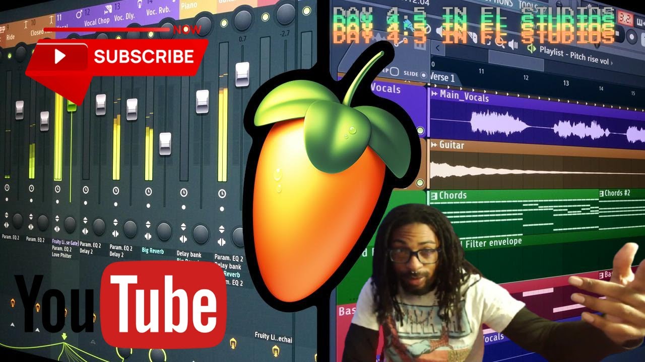 Day 4.5 IN FL STUDIOS | MAKING A BEAT FOR 