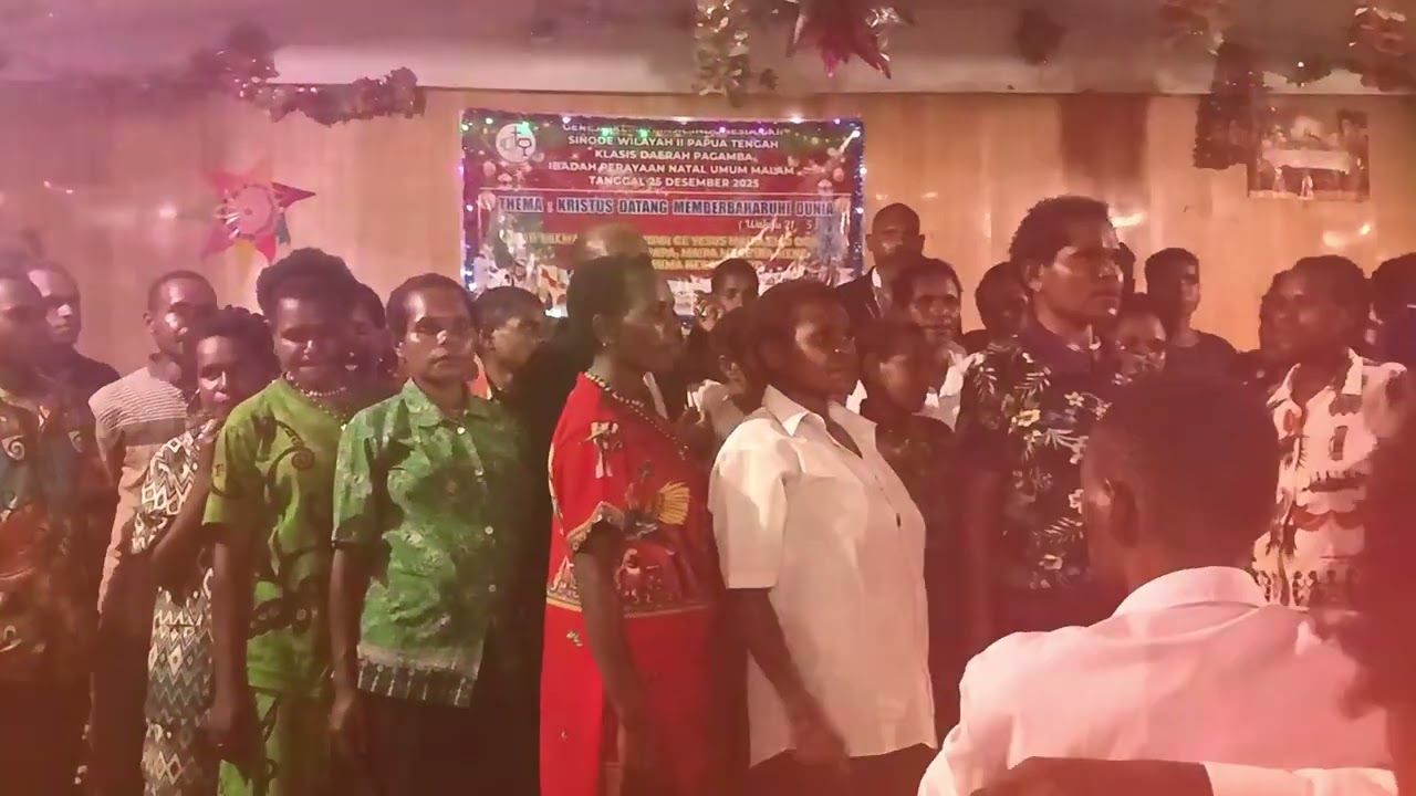Pujian Jemaat GKII Rehobot Kalawa. Pagamba, 25 Desember 2025