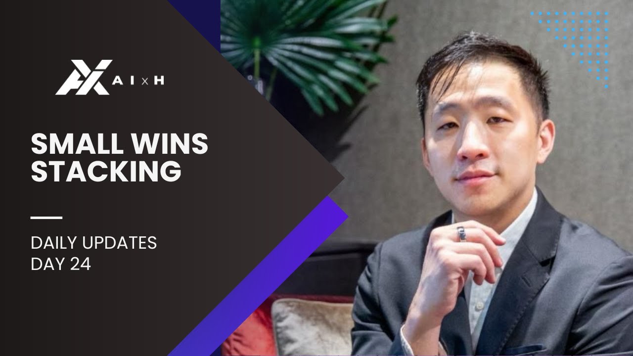 Small Wins Stacking AI Startup Day 24