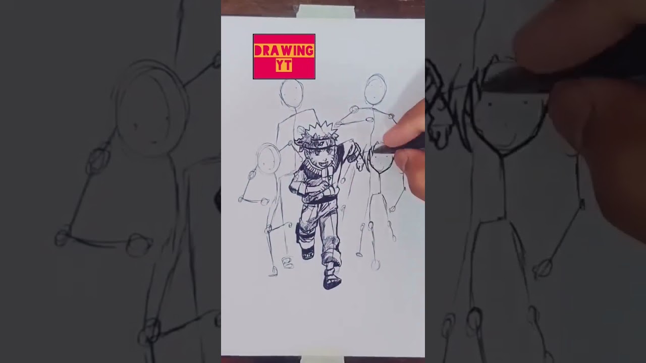 stick man\transfer animedrawing 