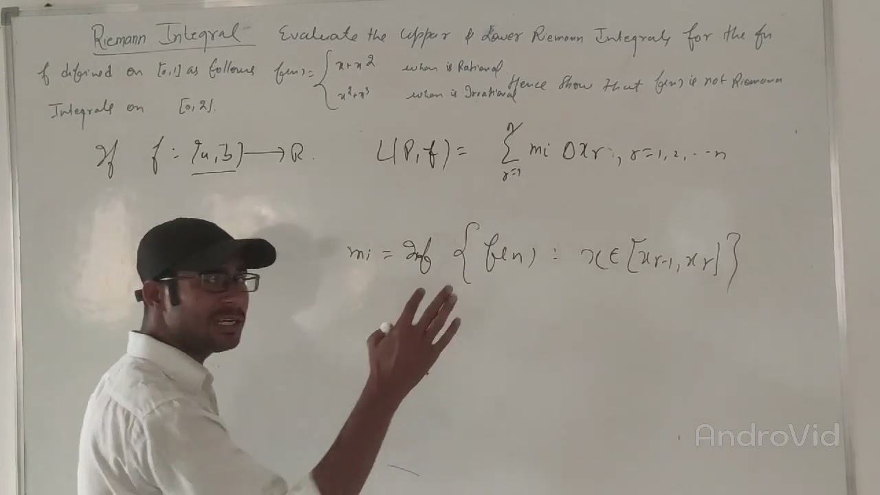 Part -1 Riemann Integral Based Question and General Knowledge