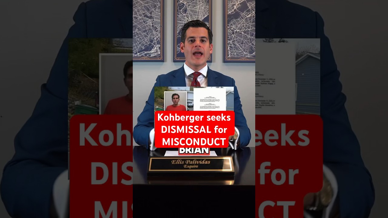 Kohberger seeks dismissal for prosecutorial misconduct #criminal #news #crime #bryankohberger