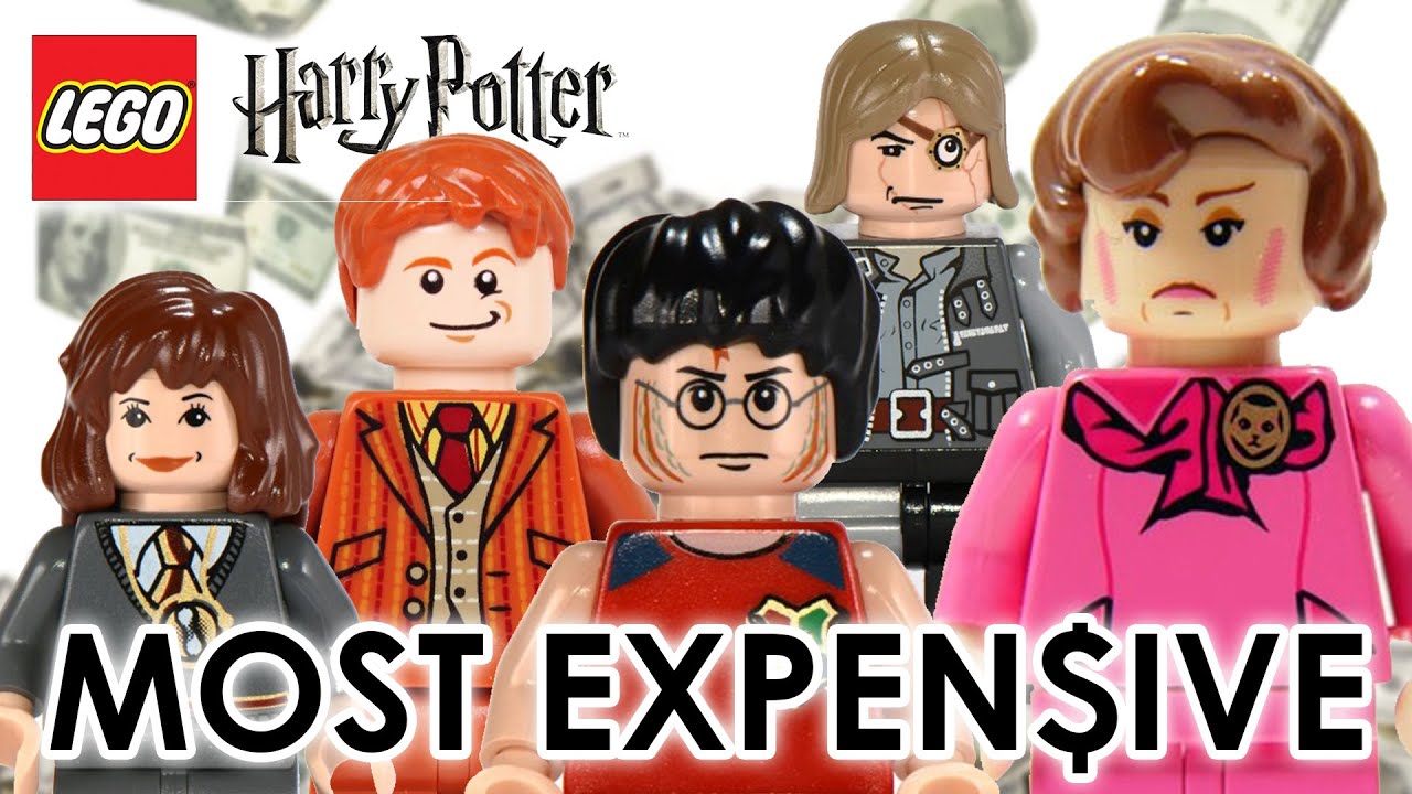 Top 20 Most EXPENSIVE LEGO Harry Potter Minifigures!
