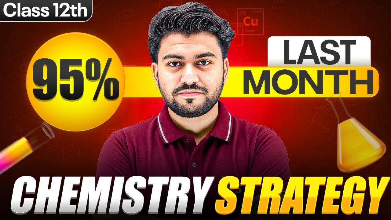 NIOS 12th Chemistry 🔥 Last 1 Month Roadmap | Score 95% Easily