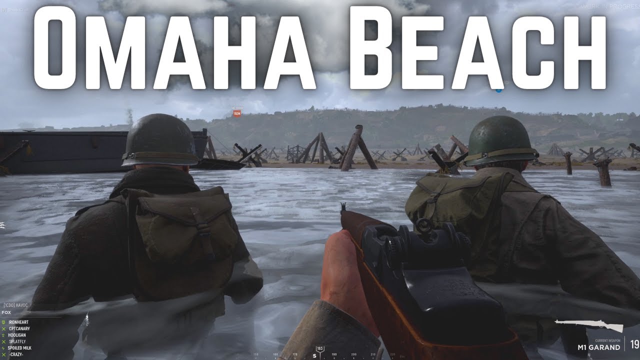 A bloody assault on Omaha Beach - Hell Let Loose