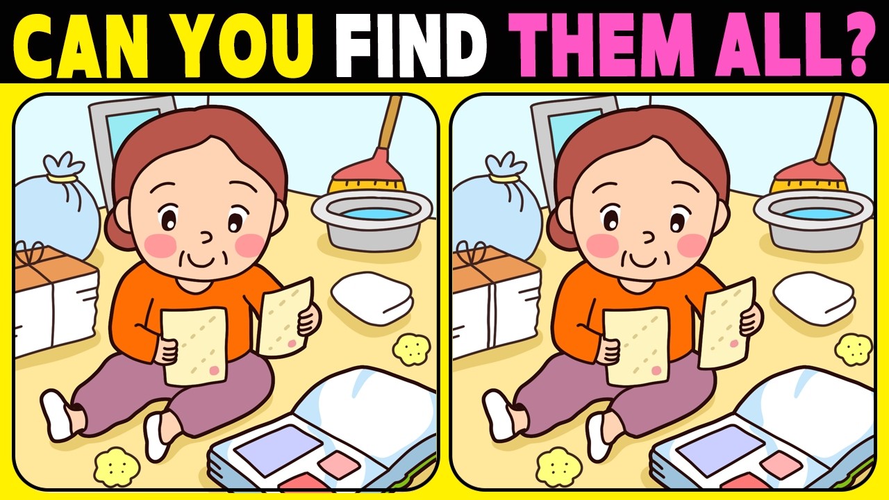 【Spot the difference】Can you find it? Only genius find the difference. No.1272
