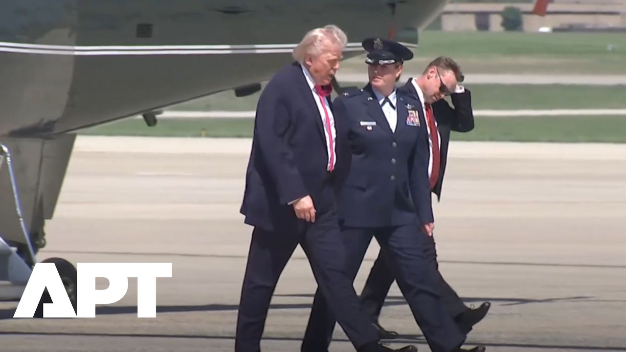 Donald Trump Departs on Air Force One for Nevada, Arizona Campaign Tour | APT