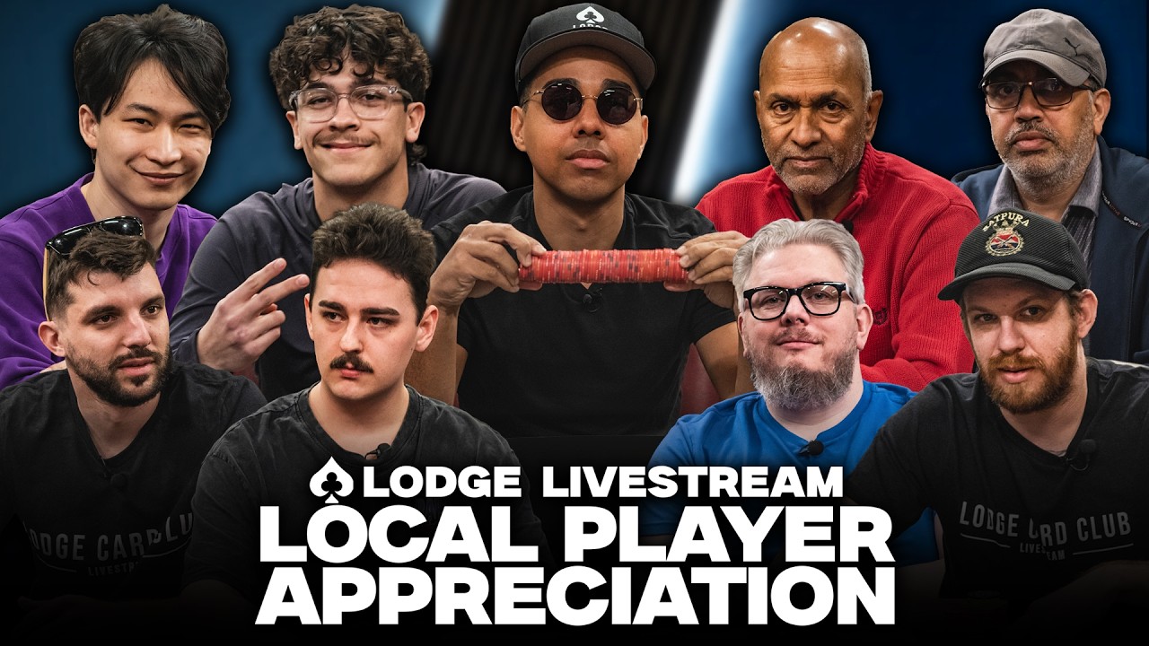 WILD TEXAS POKER ACTION! Lodge Member Appreciation | Lodge Live Stream