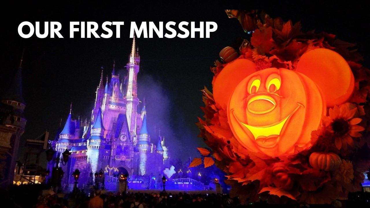 Наша первая вечеринка на Хэллоуин в Magic Kingdom | MNSSHP 2025