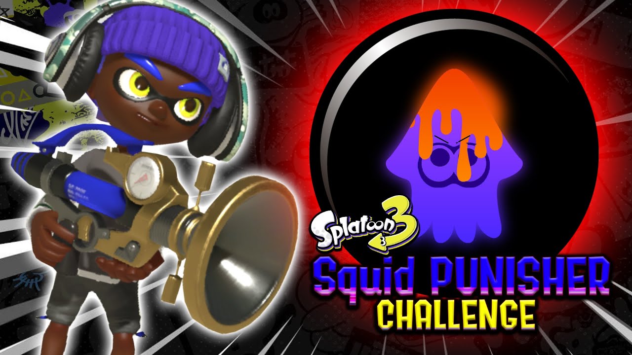 Splatoon 3 - Squid Punisher Challenge (Sploosh-o-matic)