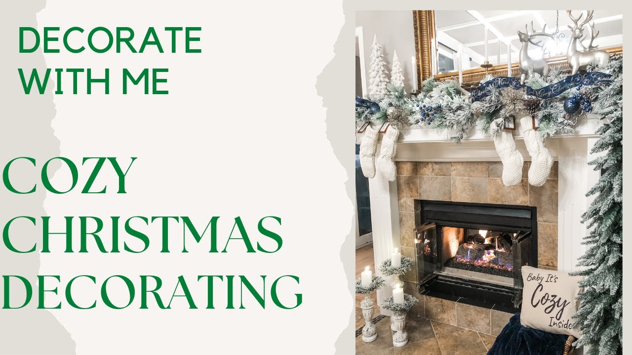 COZY CHRISTMAS DECORATING 2021 | DECORATING FOR CHRISTMAS 🎄