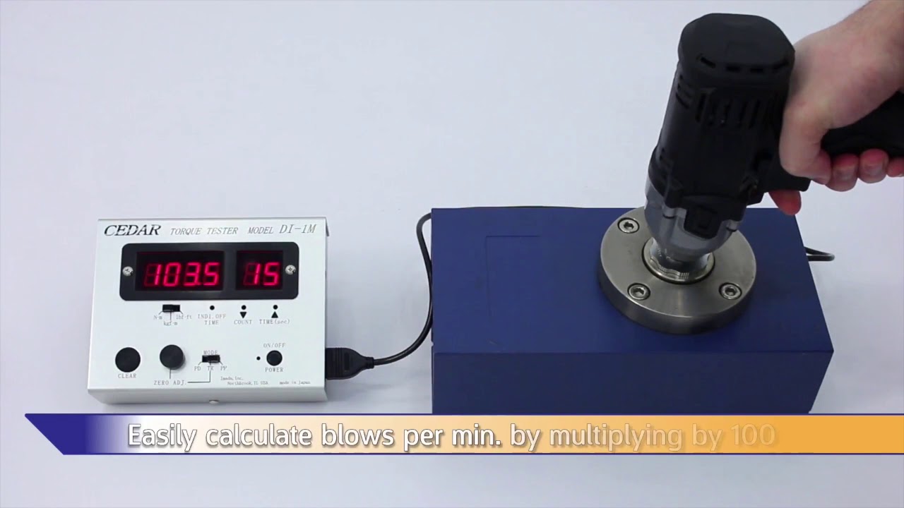 Imada DI-1M Series: Impact & Continuous
