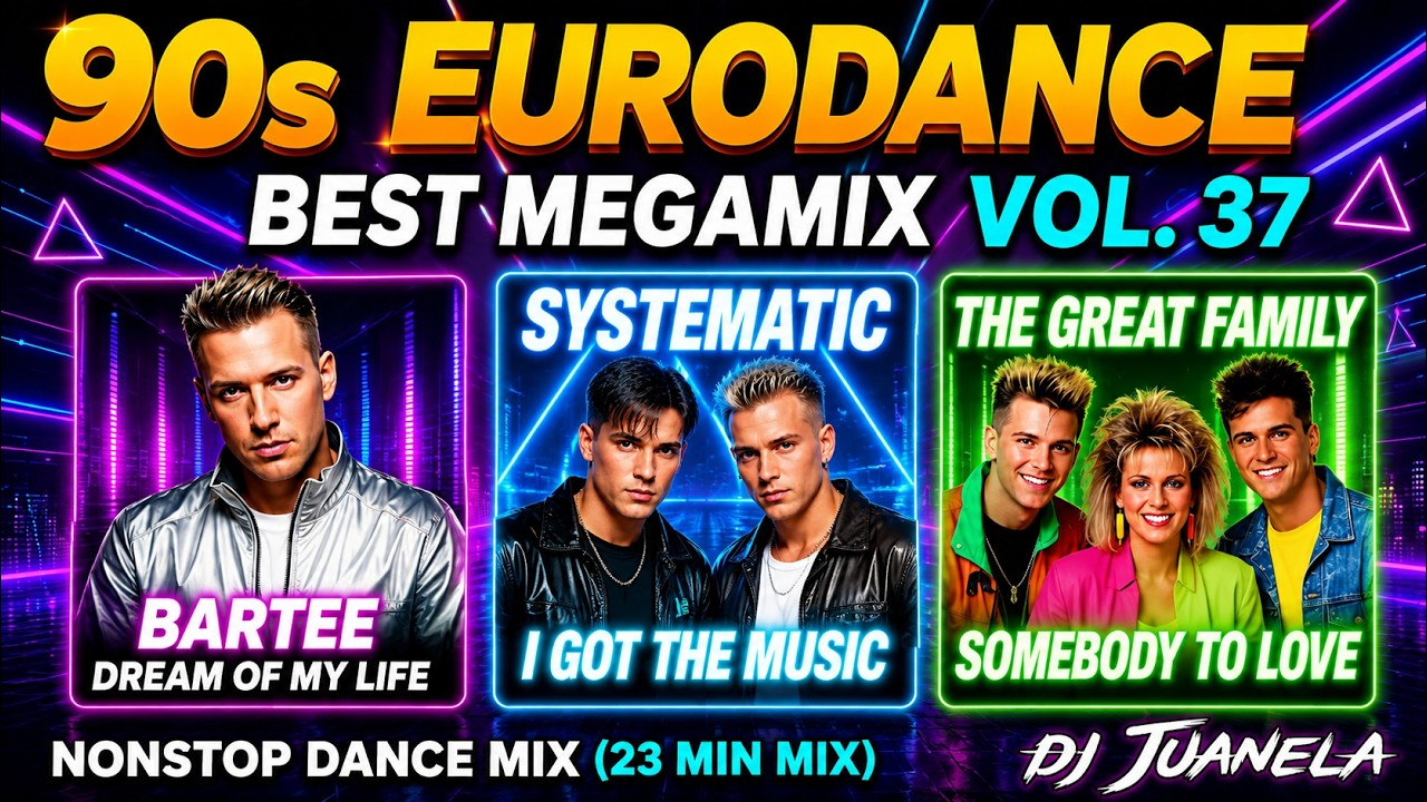 EURODANCE MIX 90s.THE ULTIMATE MEGAMIX💥Vol.37