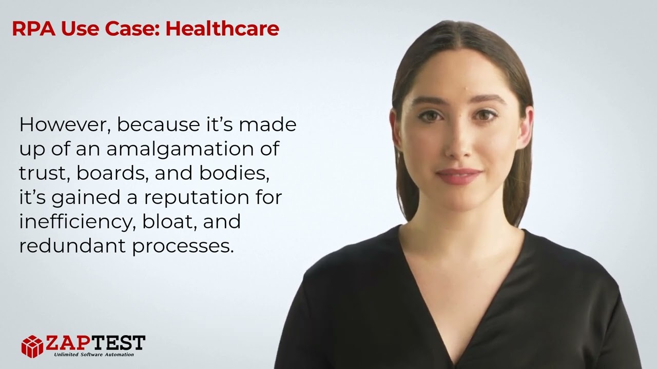 RPA Use Case:  Healthcare