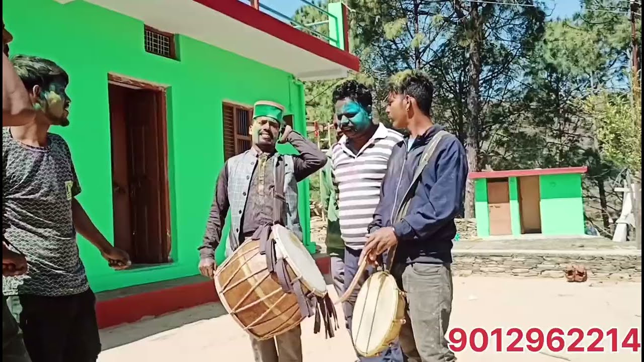 New Garhwali Holi song || Dj song 2025 || Mahendra Singh Goli &shathi || काचा क्याला मा गढ़वाली गीत