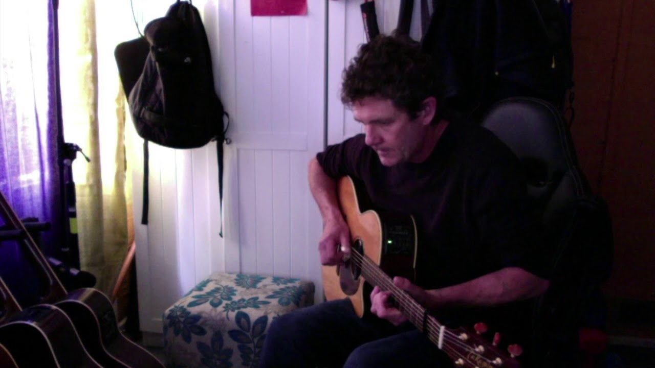 Having fun with a Takamine Tri-Ax pickup and a delay pedal.