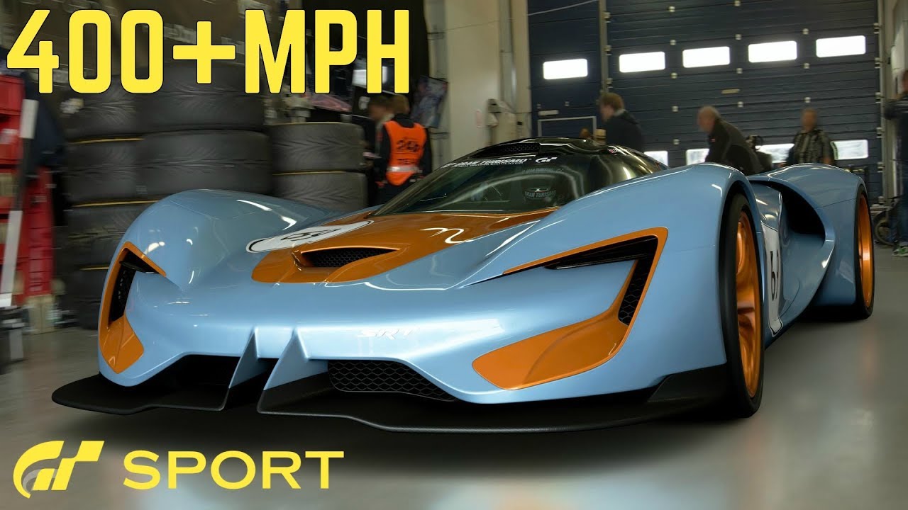 GT SPORT - 400+ MPH Tomahawk X Speed Tune Setup