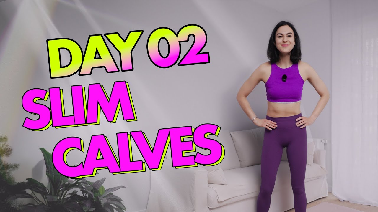 Day 2: Slim Calves & Ankles Workout | Reduce Swelling & Improve Circulation
