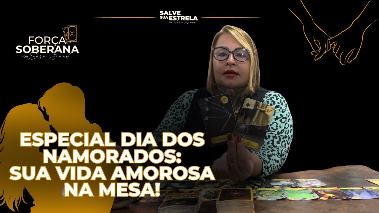 Especial dia dos namorados! Sua vida AMOROSA na mesa de JOGO! Surpreendente!