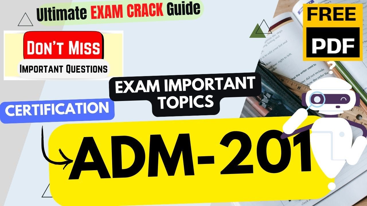 Salesforce : ADM-201 Exam tips | Important Topics | Updated Course 2026 | Free PDF