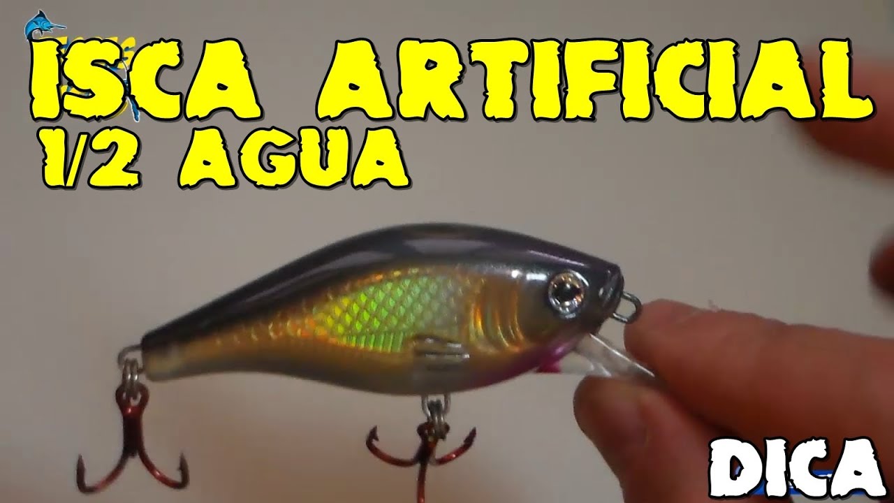 Dica de Isca artificial de meia &aacute;gua [PESCAS & DICAS]
