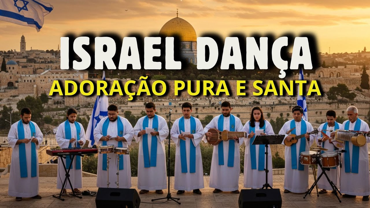 Adoração Hebraica Profunda com Alegria e Fogo – Música Inspirada na Glória do Santo de Israel