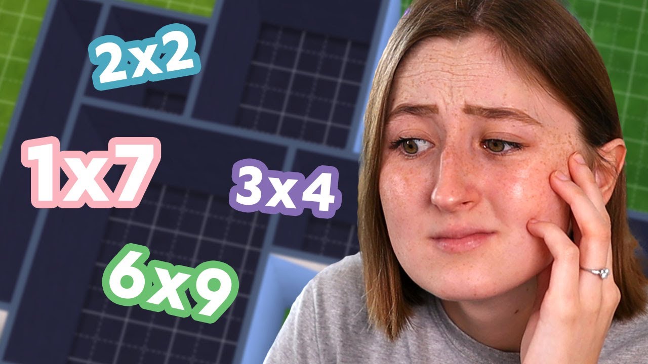 Building in The Sims but Each Room is a Random Size