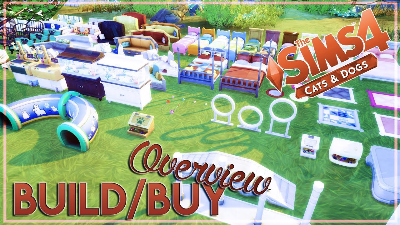 BUILD/BUY OVERVIEW | The Sims 4 Cats & Dogs Expansion Pack