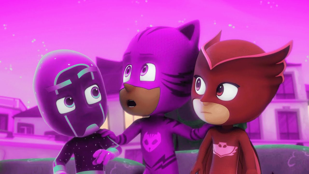 Purple Catboy | Owlette's Two Wrongs | PICK YOUR FAV COLOR | PJ Masks Funny Colors