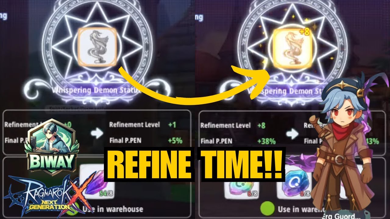 [ROX GLOBAL] JOURNEY FROM 0 TO HERO +8 AND SOME DMG TESTING!!
