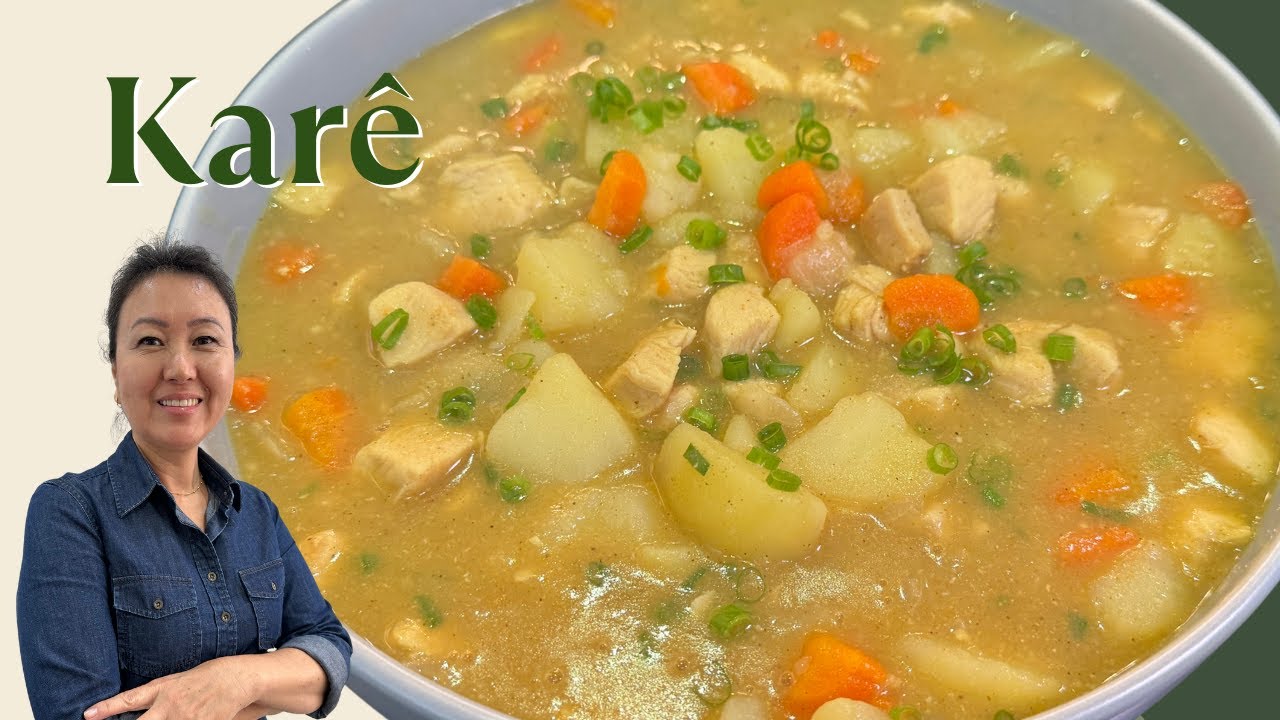 Como preparo KARÊ com curry em pó | CURRY JAPONÊS