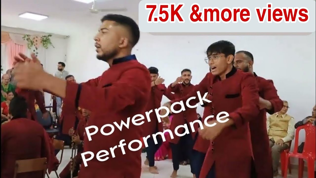 Powerpack Performance 👏 Mauritius's Jakhadi Dance 🕺Mauritius मधील तरुण मुलांचा जाखडी डान्स