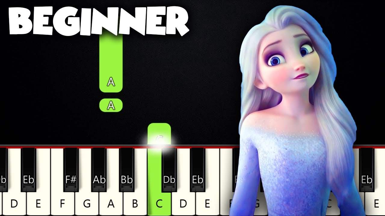 Show Yourself - Frozen 2 | BEGINNER PIANO TUTORIAL + SHEET MUSIC by Betacustic