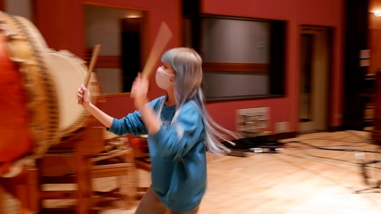 macaroomと知久寿焼 『星とレモンの部屋』サントラ録音風景