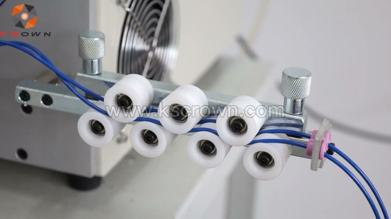 Fully Automatic Wire Cutting Stripping Twisting Machine WL-BNX2 - Suzhou Crown
