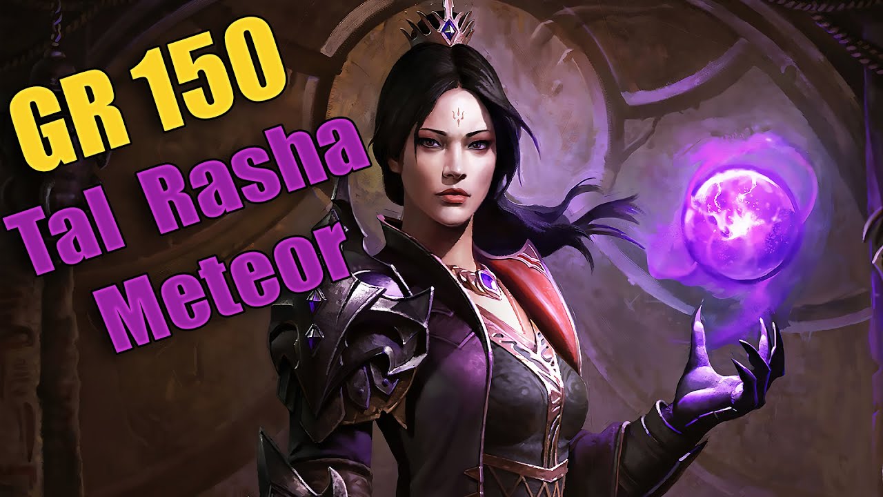 Diablo 3 Season 29 - Tal Rasha Meteor Wizard GR150 (SSF, tips & tricks)