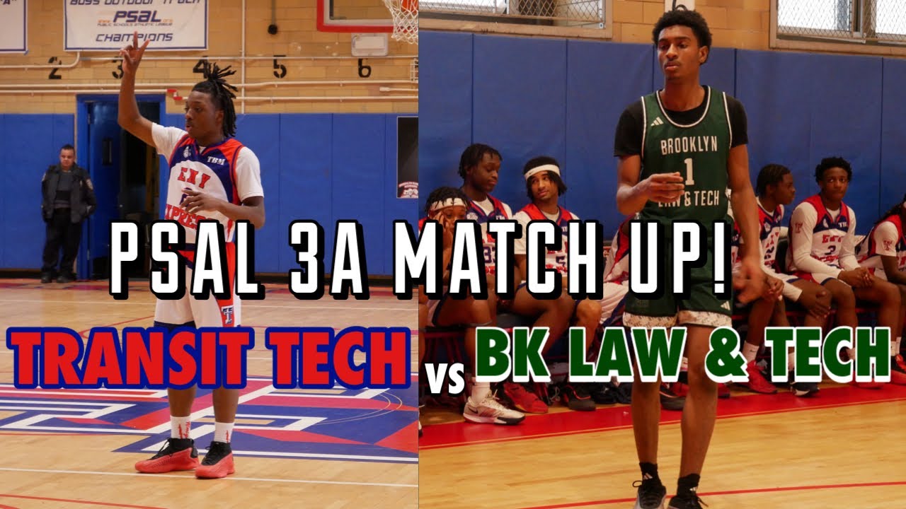 Transit Tech Vs Brooklyn Law & Tech (1/18/25) |PSAL NYC BASKETBALL! 🔥🏀|