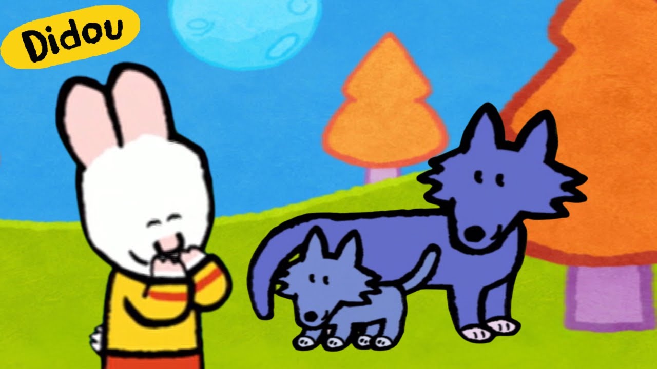 Didou dessine moi : Un Loup 🐺 | Compilation Enfants