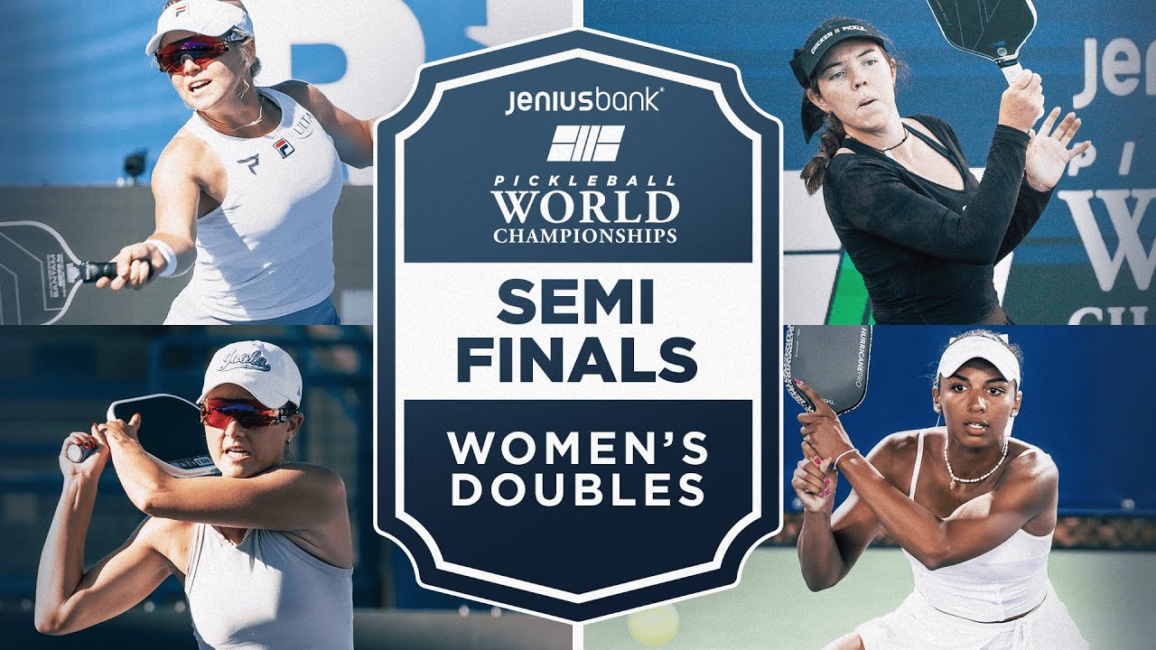 Bright/Waters vs J Johnson/Black at the Jenius Bank Pickleball World Championships
