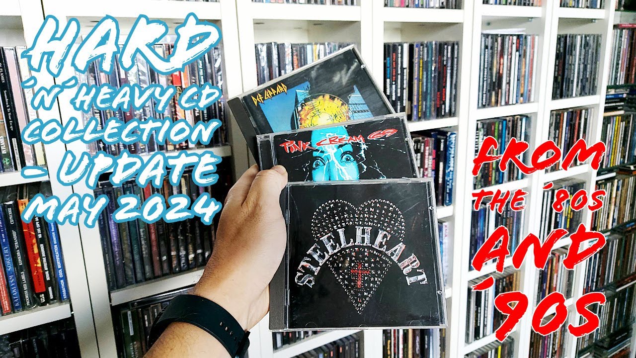 HARD ´N´ HEAVY CD COLLECTION from the ´80s and ´90s (Glam/Heavy/Hard Rock/Hair) - Update May 2024