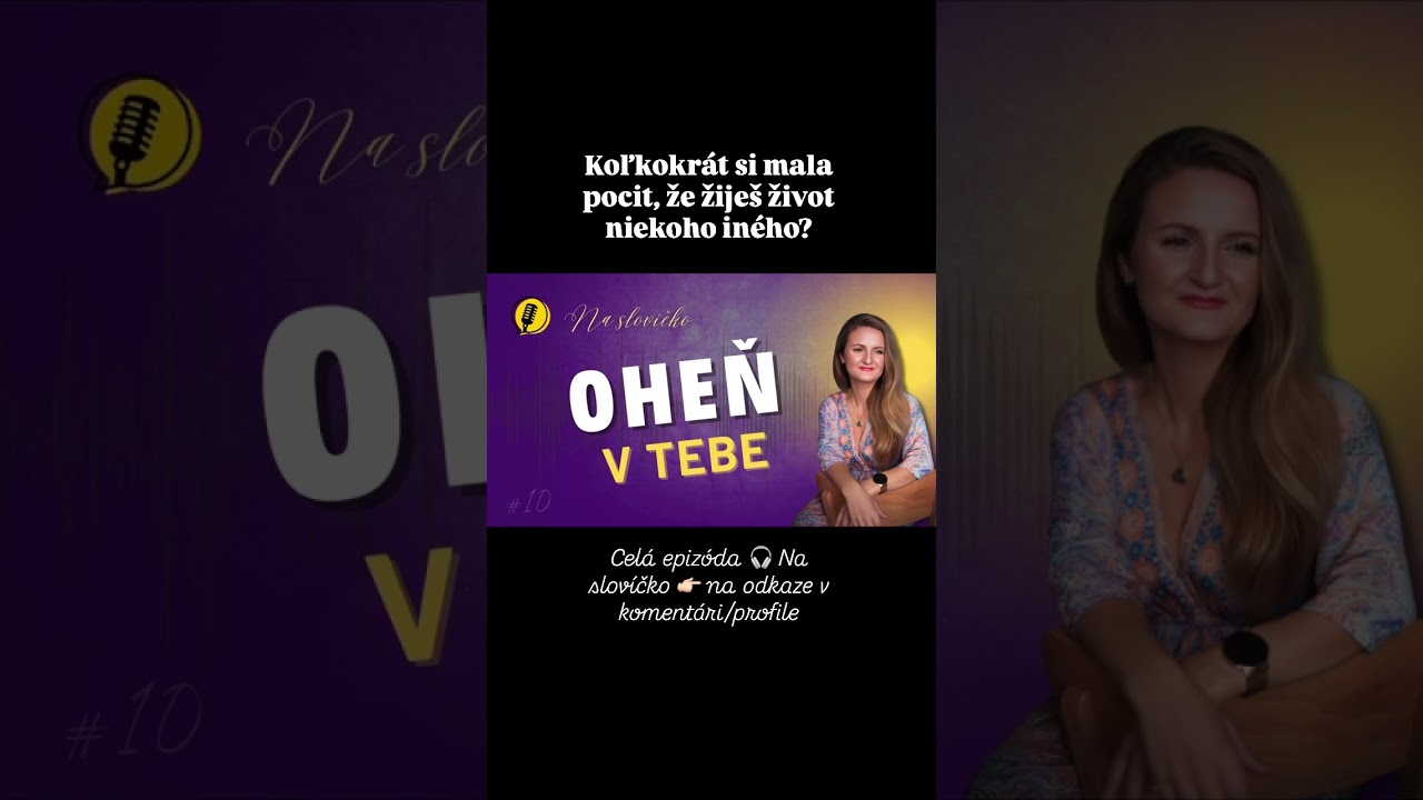 🔥 Koľkokr&aacute;t si mala pocit, že žije&scaron; život niekoho in&eacute;ho? Č&iacute;taj popis👇🏻