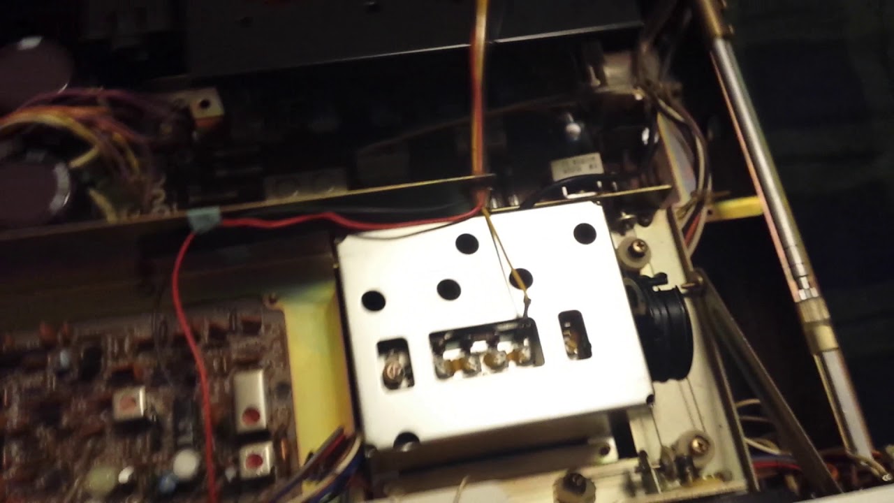 Sansui 881 DC OFFSET AND DC BIAS ADJUSTMENT - PART 1 OF 3