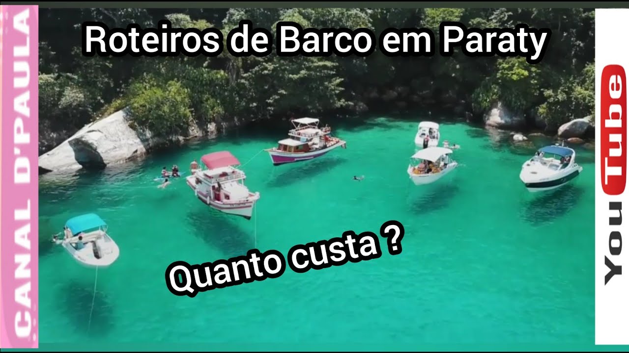Passeios de Barco nas Praias de Paraty RJ