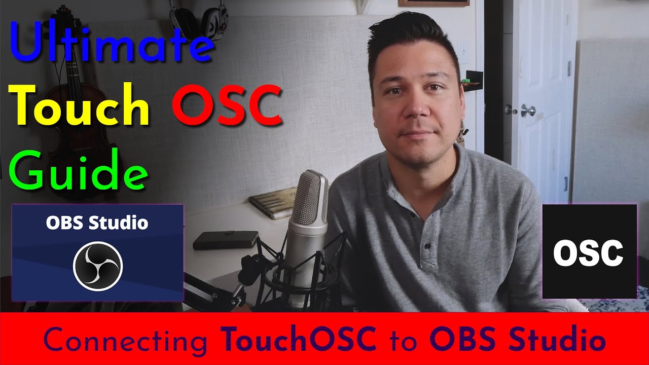 Подключение TouchOSC к OBS с помощью «OSC для OBS» (Полное руководство по TouchOSC)