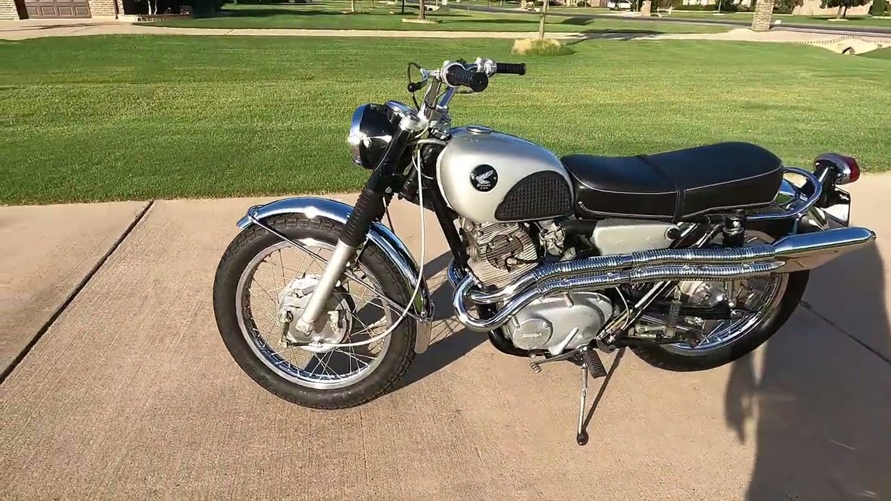 1967 Honda CL77 305cc Walkaround